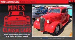 Desktop Screenshot of mikeclassiccars.com